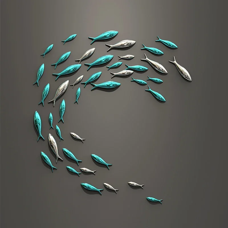 3D Wall Decor Hanging Decoration Pendant Electroplating Fish ABS Restaurant TV Background Office Decor Statue Sculpture
3D Wall Decor Hanging Decoration Pendant Electroplating Fish ABS Restaurant TV Background Office Decor Statue Sculpture