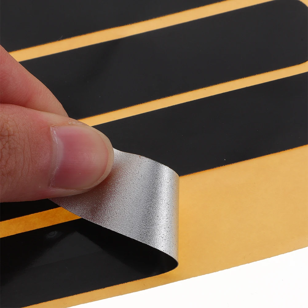 2 Sheets Reflective Stickers for Black Reflective Tape Durable Motorcycle Bike Decals Safety Gear
2 Sheets Reflective Stickers for Black Reflective Tape Durable Motorcycle Bike Decals Safety Gear