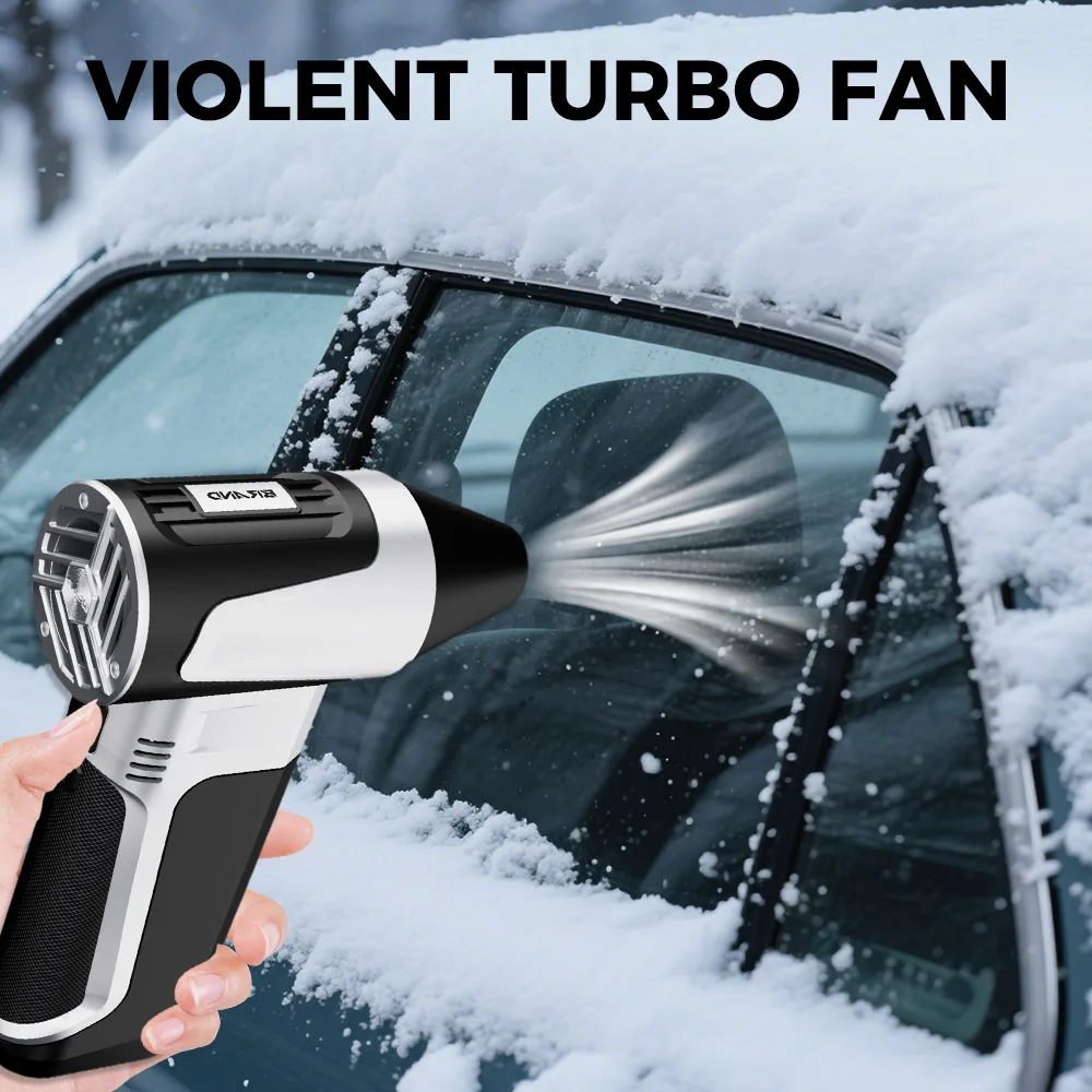 Portable Turbo Blower Jet Fan Blowing Snow Cleaning Blower Tool Car Fan Electric Air Duster 3 Gears 130000RPM
Portable Turbo Blower Jet Fan Blowing Snow Cleaning Blower Tool Car Fan Electric Air Duster 3 Gears 130000RPM
