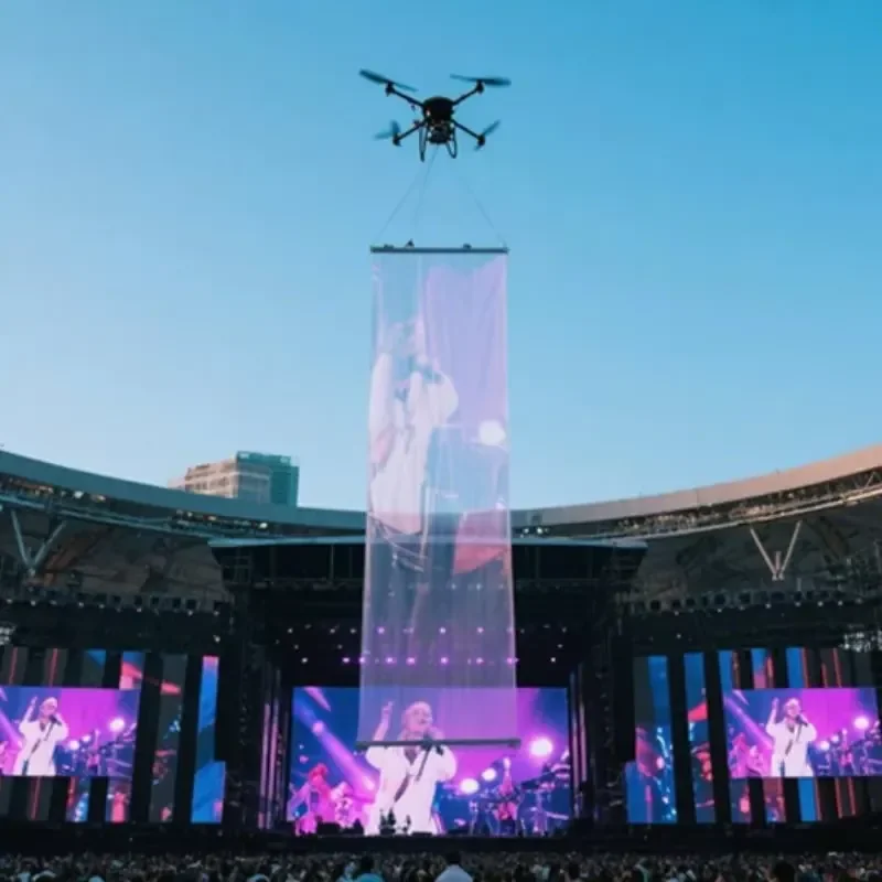 Custom Portable Flying Led Display Screen Flexible Transparent Led Outdoor Display Magic Carpet Led Advertising Display
Custom Portable Flying Led Display Screen Flexible Transparent Led Outdoor Display Magic Carpet Led Advertising Display