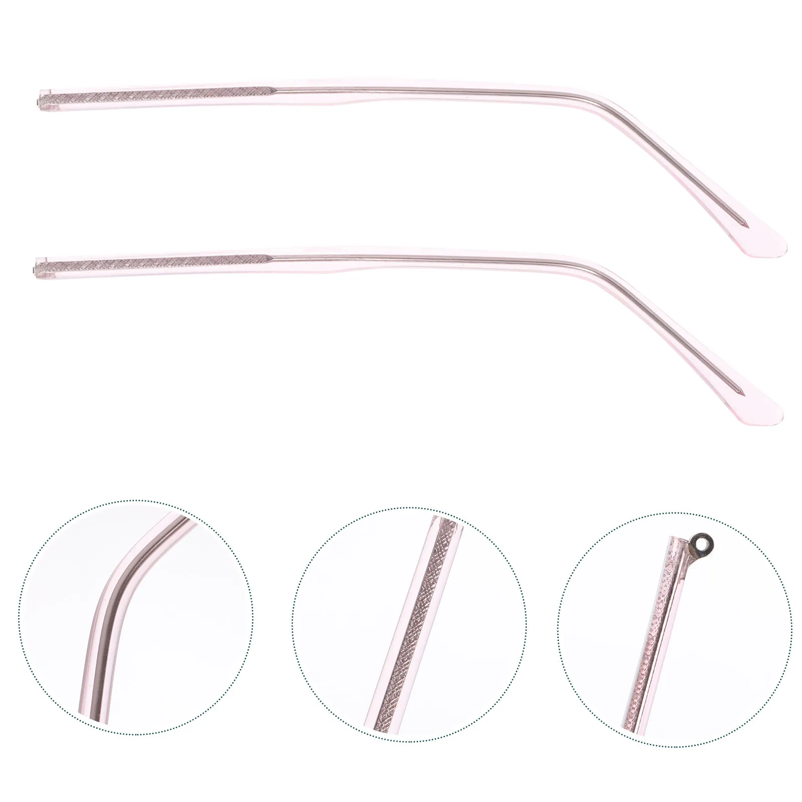 1Pair Anti-Allergy Metal Glasses Replacement Arms Lightweight Comfortable Glasses Temple for Eyeglasses Sunglasses Repair Parts
1Pair Anti-Allergy Metal Glasses Replacement Arms Lightweight Comfortable Glasses Temple for Eyeglasses Sunglasses Repair Parts