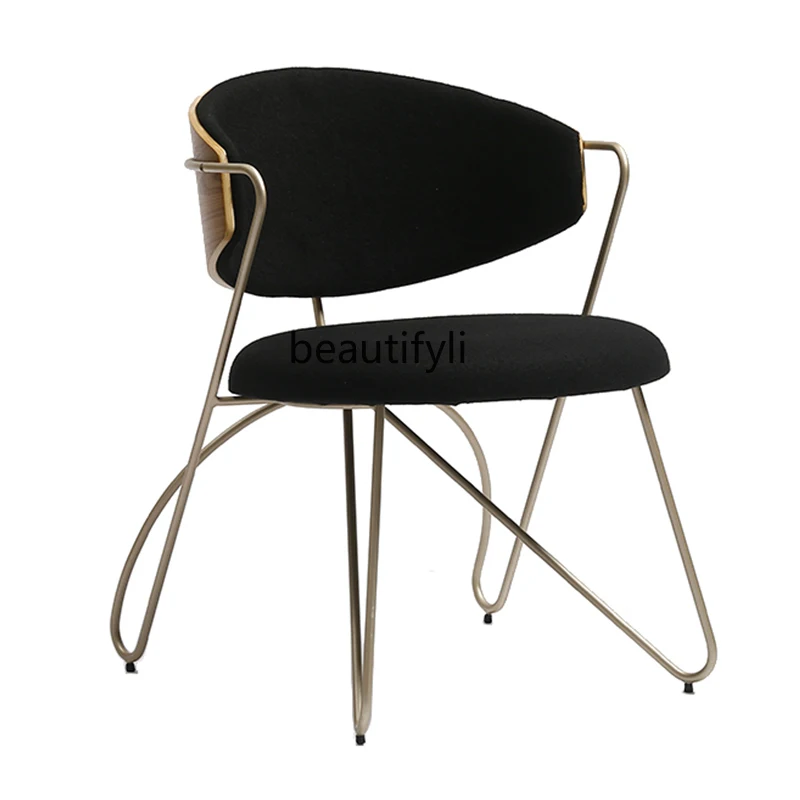 Vintage Industrial Style Coffee Shop Cashmere Fabric Bedroom Cosmetic Chair Dining Chair
Vintage Industrial Style Coffee Shop Cashmere Fabric Bedroom Cosmetic Chair Dining Chair