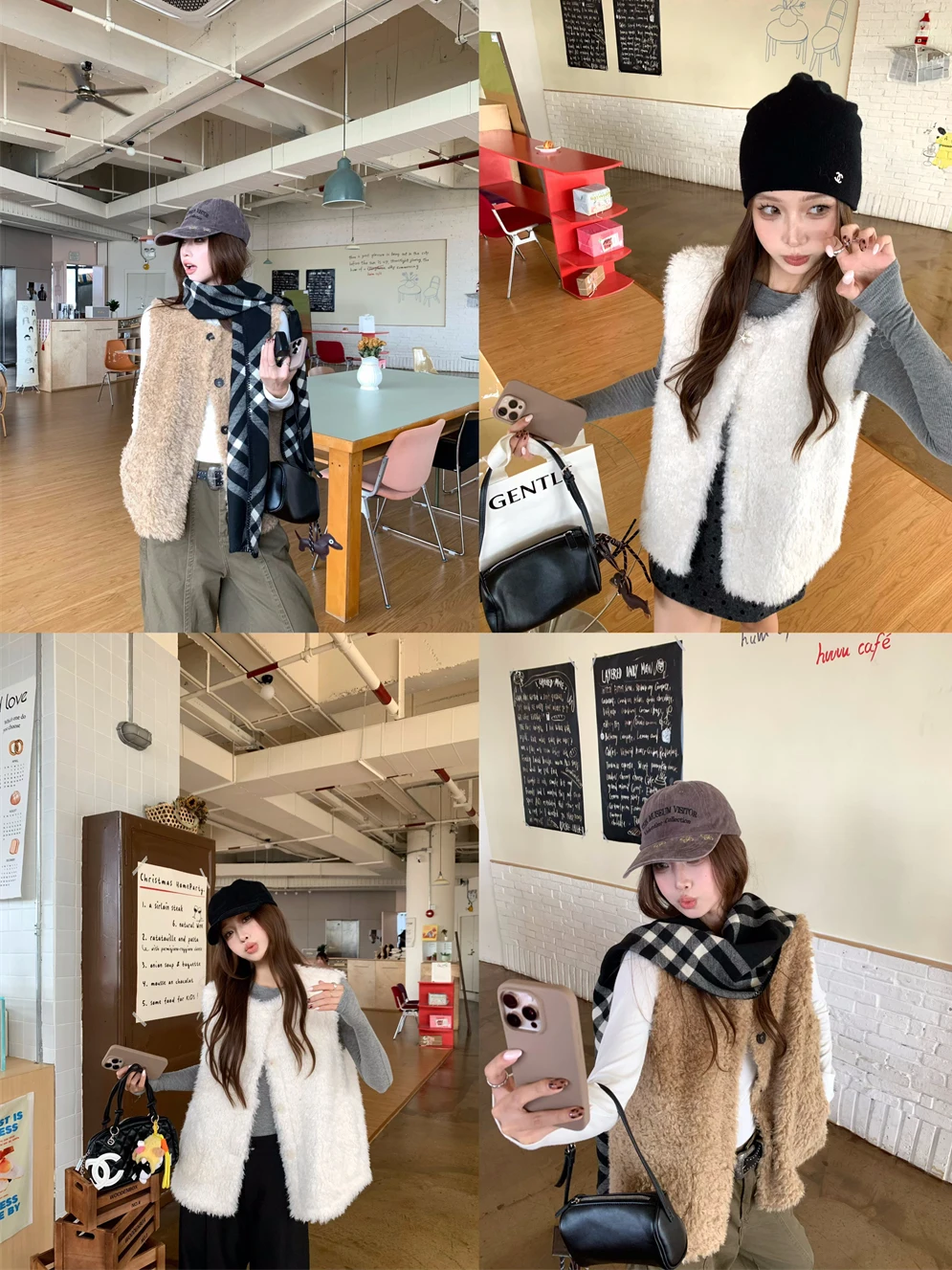 Vests Waistcoats Thick Womens Y2K Black Spring Cashmere Outdoors Fit Minimalist Style Urban Professional Breathable Easy Care OL
Vests Waistcoats Thick Womens Y2K Black Spring Cashmere Outdoors Fit Minimalist Style Urban Professional Breathable Easy Care OL