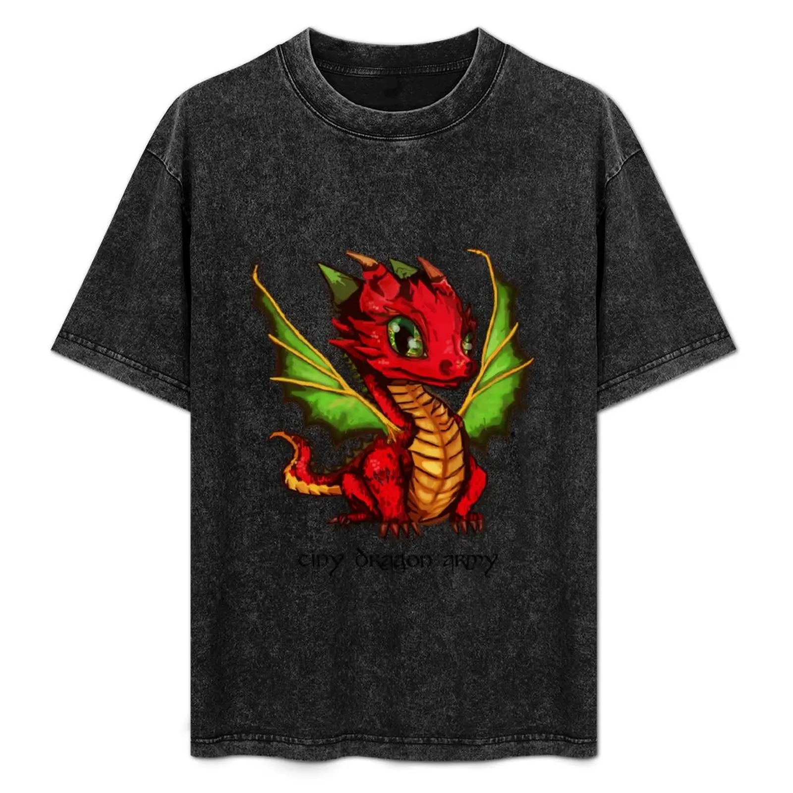 Tiny Dragon Army T-Shirt Urban Style Casual Short Sleeve Top
Tiny Dragon Army T-Shirt Urban Style Casual Short Sleeve Top