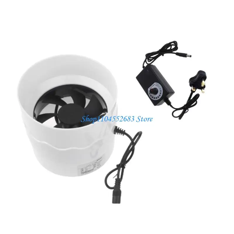 Y6GD Inline Duct Fan 110mm Ventilation Exhaust Boosters Fan Filter Duct 7W Extractor Blower Adjustable Speed Exhaust Fan
Y6GD Inline Duct Fan 110mm Ventilation Exhaust Boosters Fan Filter Duct 7W Extractor Blower Adjustable Speed Exhaust Fan