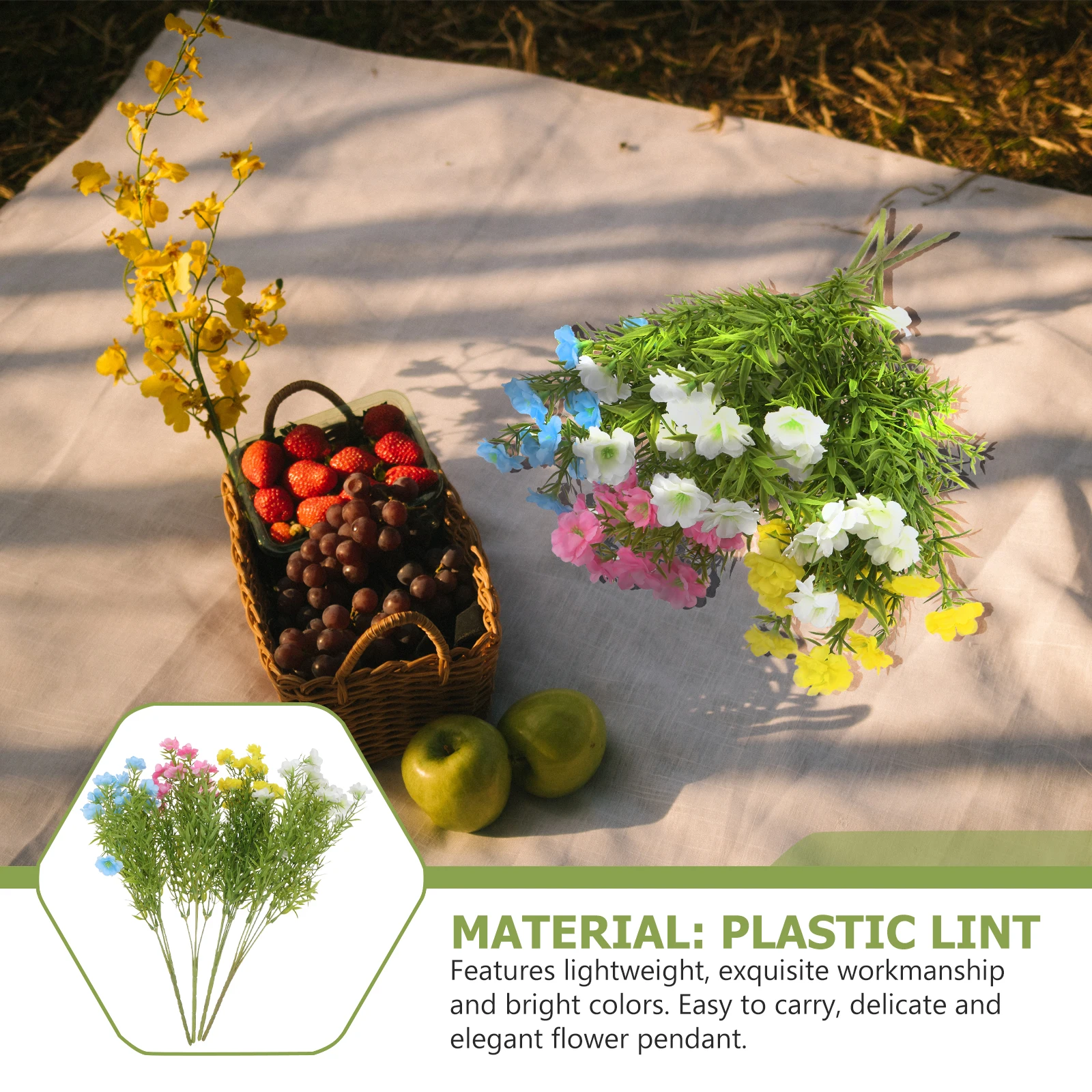 4 Pcs Artificial Flower Ornament Flowers for Outdoor Decorations Small Fake Silk Cloth Bridesmaid
4 Pcs Artificial Flower Ornament Flowers for Outdoor Decorations Small Fake Silk Cloth Bridesmaid