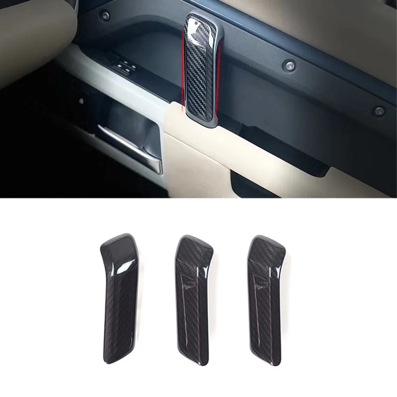 be suitable for Land Rover Defender 110 L663 Hot Sale Carbon Fiber Inner Handle Cover Car Interior Decoration Accessories
be suitable for Land Rover Defender 110 L663 Hot Sale Carbon Fiber Inner Handle Cover Car Interior Decoration Accessories