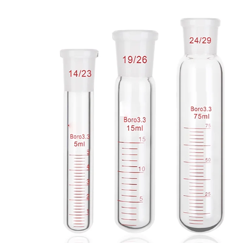 Round bottom reaction test tube with scale line high borosilicate high temperature thick wall pressure resistant tube colorimetr
Round bottom reaction test tube with scale line high borosilicate high temperature thick wall pressure resistant tube colorimetr