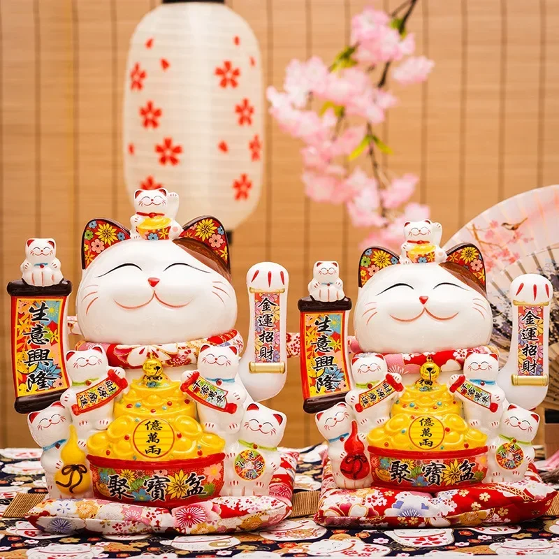 8 inch lucky cat decoration shop opening gift shaking hand household cashier size ceramic fortune cat decoration crafts
8 inch lucky cat decoration shop opening gift shaking hand household cashier size ceramic fortune cat decoration crafts