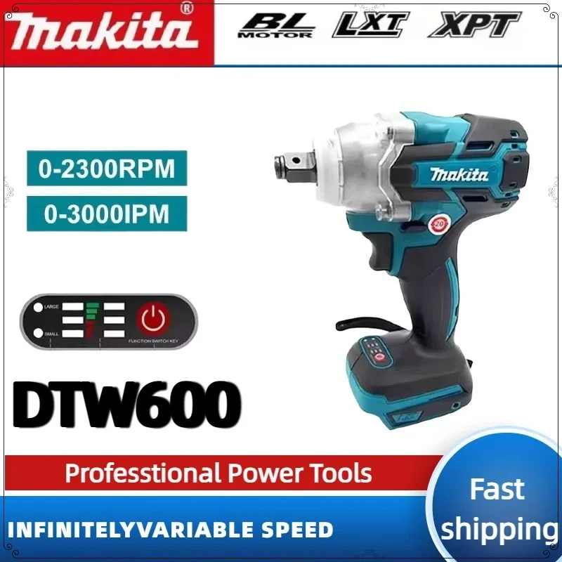 Makita DTW600 Brushless Electric Wrench Impact Wrench Cordless Auto Repair Power Tools High Torque Rechargeable Tool
Makita DTW600 Brushless Electric Wrench Impact Wrench Cordless Auto Repair Power Tools High Torque Rechargeable Tool