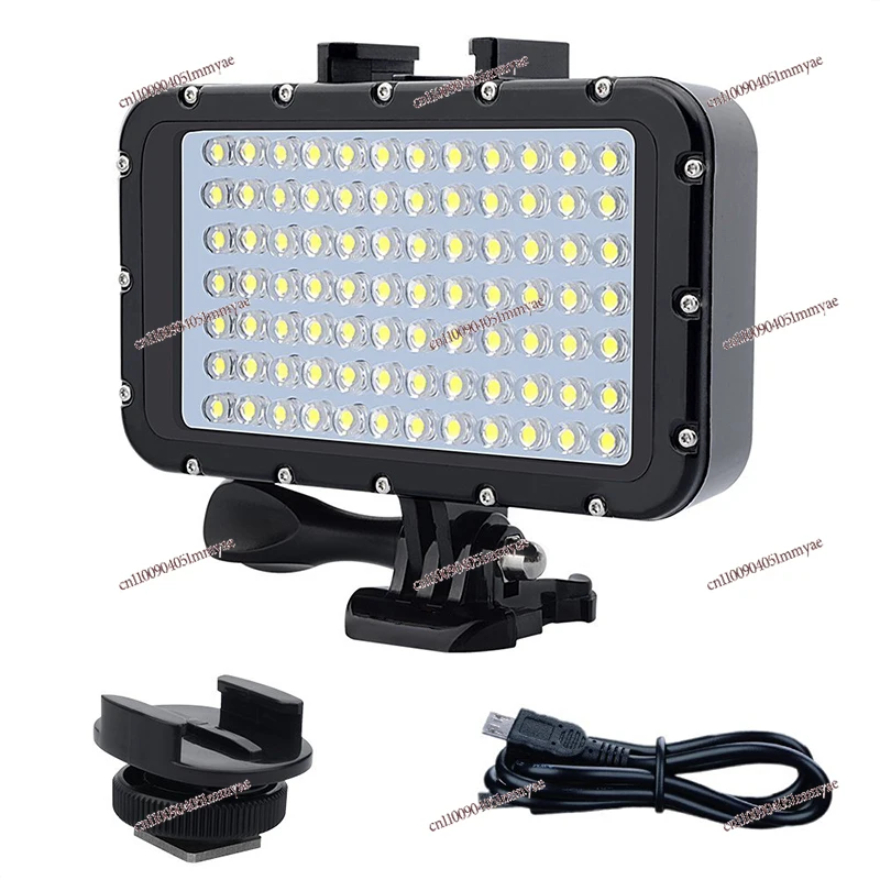 84 LED Photographic Lighting For SLR Camera 50M Waterproof Diving LED Night Light Diving Lamp For Gopro Hero 12 1110 9 8 5/6/7
84 LED Photographic Lighting For SLR Camera 50M Waterproof Diving LED Night Light Diving Lamp For Gopro Hero 12 1110 9 8 5/6/7