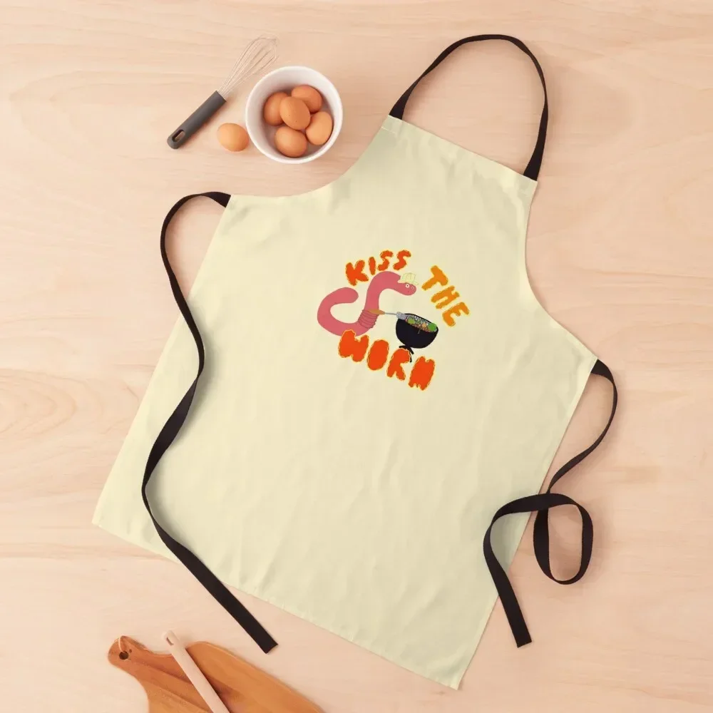 Kiss the Worm Apron cookings for women Kitchen Novel Kitchen Accessories Funny Things For Home And Kitchen Apron
Kiss the Worm Apron cookings for women Kitchen Novel Kitchen Accessories Funny Things For Home And Kitchen Apron