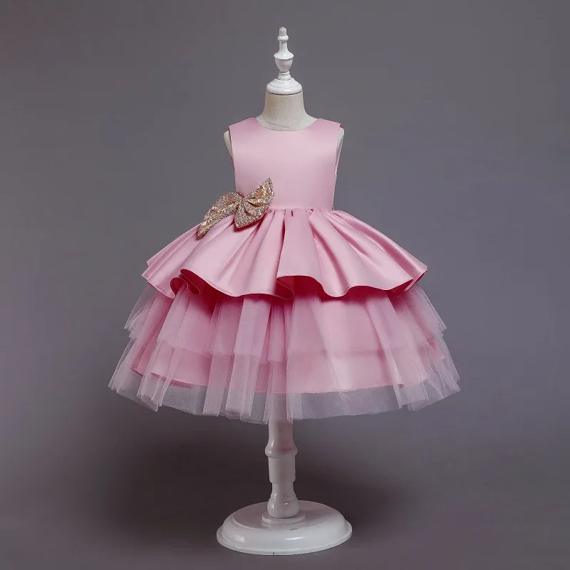 Foreign Trade European and American Children's Clothing Strap Dress Girls' Summer Strap Dress Puffy Mesh Princess Dress Formal D
Foreign Trade European and American Children's Clothing Strap Dress Girls' Summer Strap Dress Puffy Mesh Princess Dress Formal D