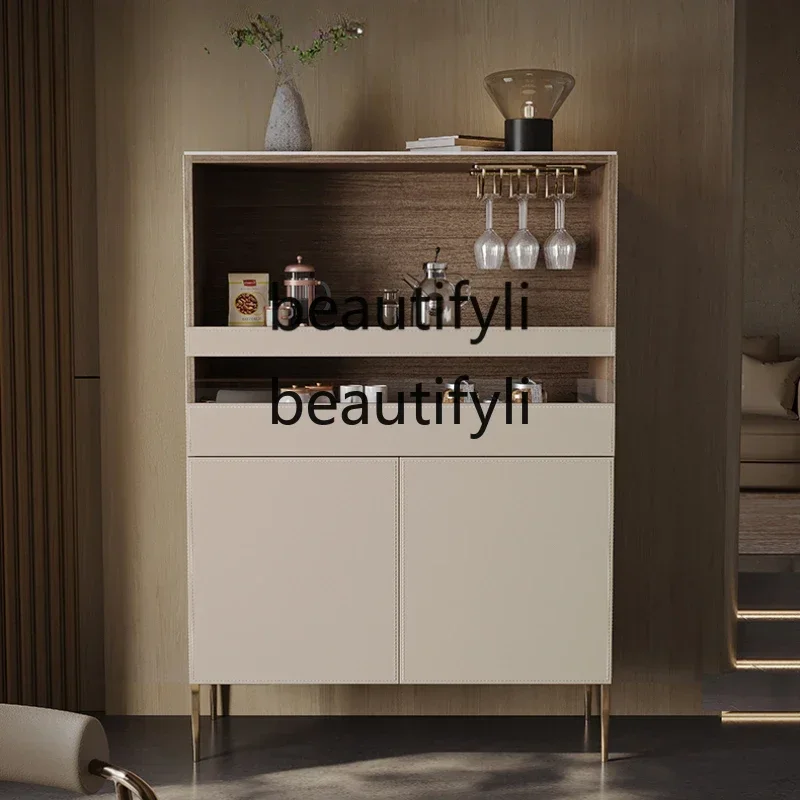 CC Italian saddle leather wine cabinet living room multi-functional storage side cabinet storage display cabinet
CC Italian saddle leather wine cabinet living room multi-functional storage side cabinet storage display cabinet