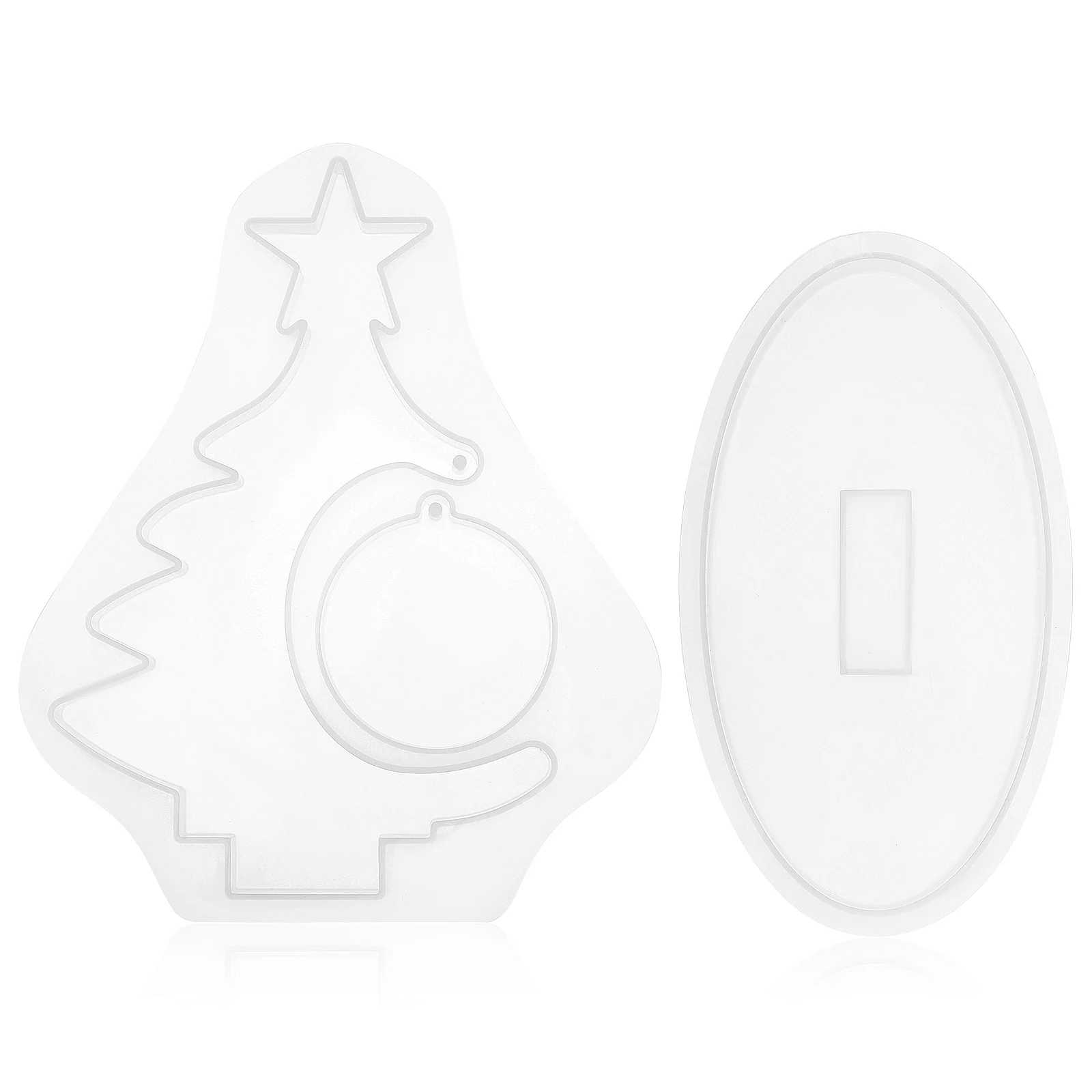 1 set Christmas Tree Mold Heart Shape Silicone for Resin Crafts Holiday Epoxy Photo Frame Decor Ornament Gifts Christmas Display
1 set Christmas Tree Mold Heart Shape Silicone for Resin Crafts Holiday Epoxy Photo Frame Decor Ornament Gifts Christmas Display