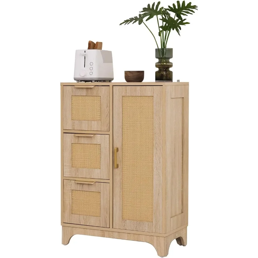 Rattan Drawers-Storage Cabinets with Wood Adjustable Shelf Farmhouse Cabinet for Living/Dining Room,Kitchen
Rattan Drawers-Storage Cabinets with Wood Adjustable Shelf Farmhouse Cabinet for Living/Dining Room,Kitchen