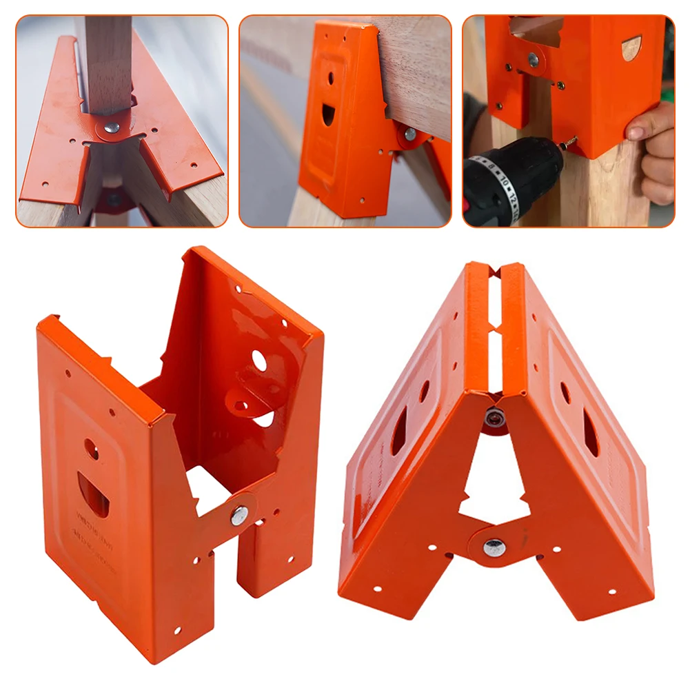 2pcs Sawhorse Bracket, Durable & Easy Metal Brackets For Creating Sturdy & Reliable Sawhorses Woodworking Table Bracket Tools
2pcs Sawhorse Bracket, Durable & Easy Metal Brackets For Creating Sturdy & Reliable Sawhorses Woodworking Table Bracket Tools