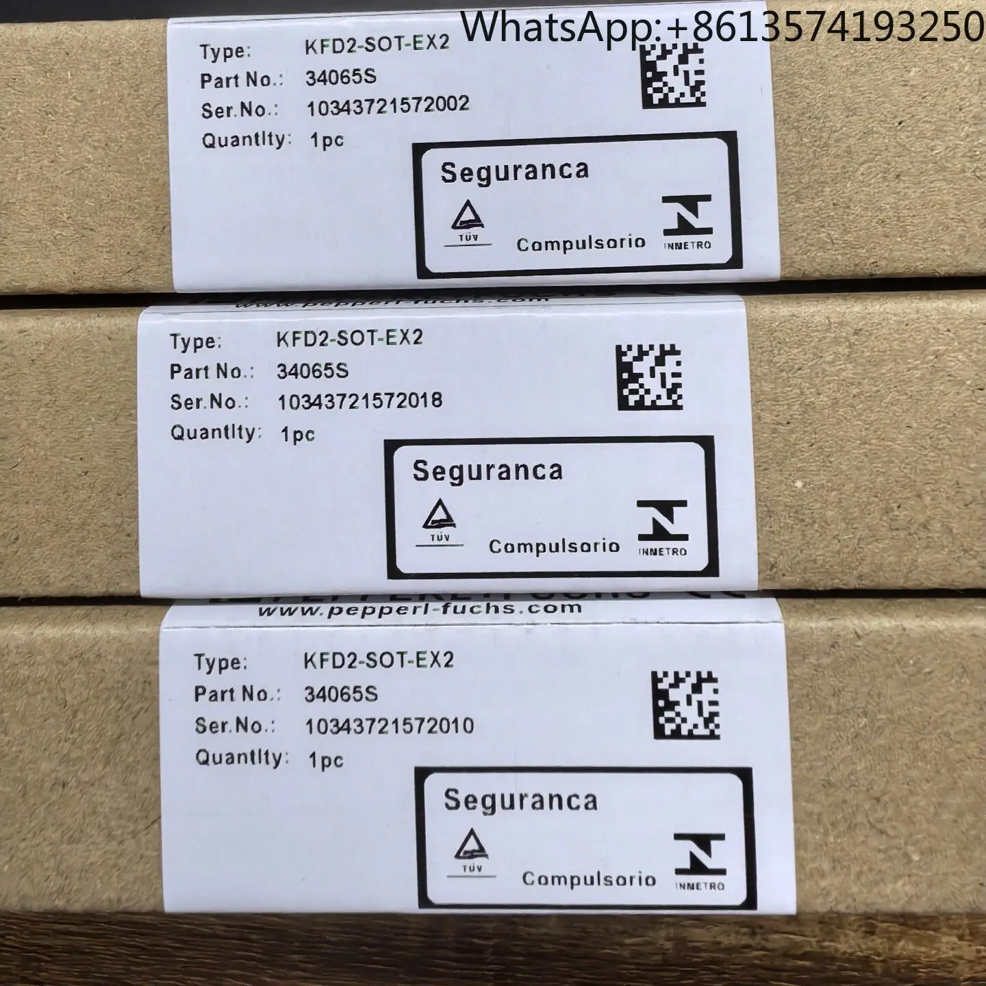Pepperl + Fuchs safety barrier KFD2-SOT-EX2in stock
Pepperl + Fuchs safety barrier KFD2-SOT-EX2in stock
