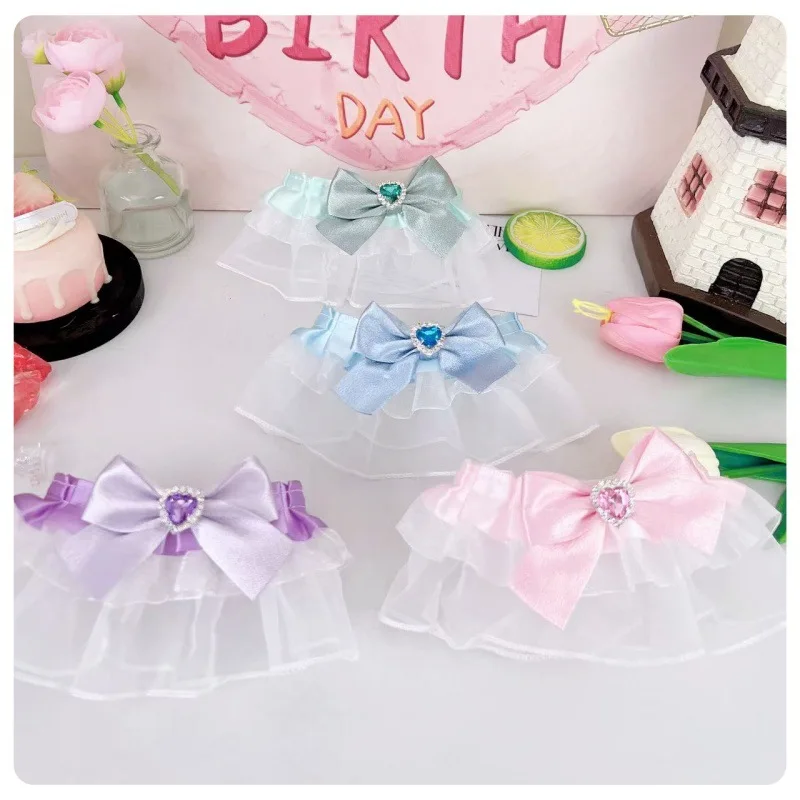 Pet mesh bow collar cat summer breathable drool towel dog love water diamond neck ring Party photograph cat accessories
Pet mesh bow collar cat summer breathable drool towel dog love water diamond neck ring Party photograph cat accessories