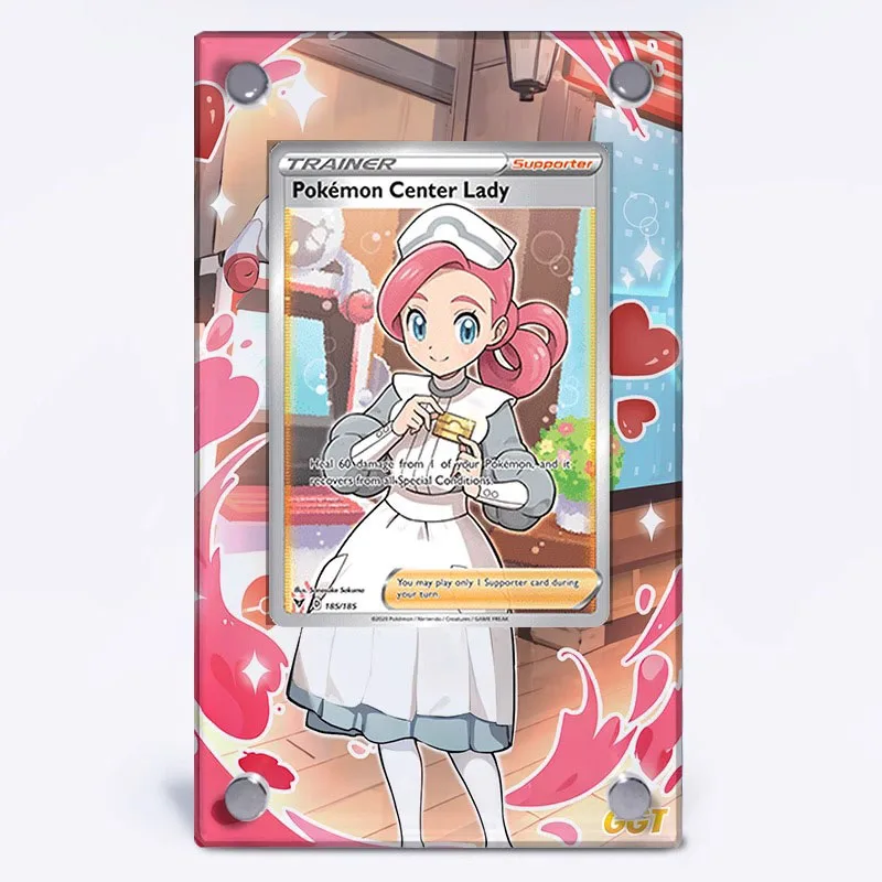PTCG Pokemon Center Lady Extended Drawing Card Brick Anime Game Collection Card Acrylic Desktop Display Stand Gift Toy No Card
PTCG Pokemon Center Lady Extended Drawing Card Brick Anime Game Collection Card Acrylic Desktop Display Stand Gift Toy No Card
