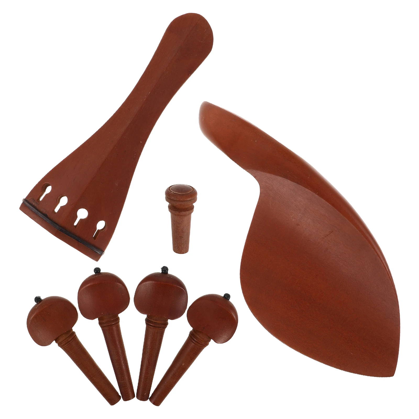 Wooden Chinrest Violin Pegs Durable Jujube Parts for Beginners Precision Tuners Stable Support Classic Design Violin
Wooden Chinrest Violin Pegs Durable Jujube Parts for Beginners Precision Tuners Stable Support Classic Design Violin