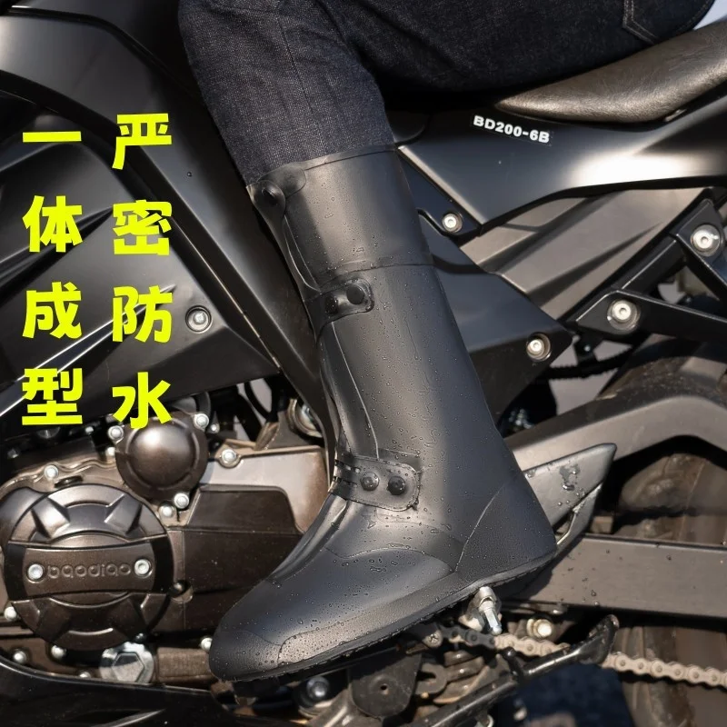 Thickened High-Tube Waterproof Non-Slip Adult Rain Boot Covers for Outdoor Use in Rainy Weather Men Women Shoe Covers
Thickened High-Tube Waterproof Non-Slip Adult Rain Boot Covers for Outdoor Use in Rainy Weather Men Women Shoe Covers