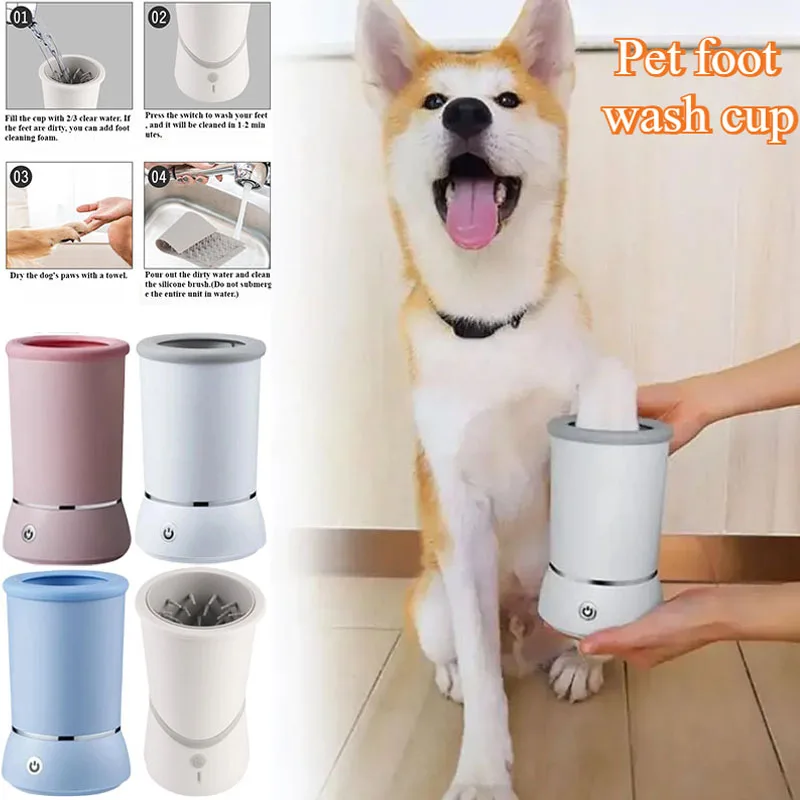 1PC Portable Dog Paw Washer Automatic Pet Paw Cleaner Electric Paw Massager Quick Low NoiseCleaner for Small Medium Breed Dogs
1PC Portable Dog Paw Washer Automatic Pet Paw Cleaner Electric Paw Massager Quick Low NoiseCleaner for Small Medium Breed Dogs