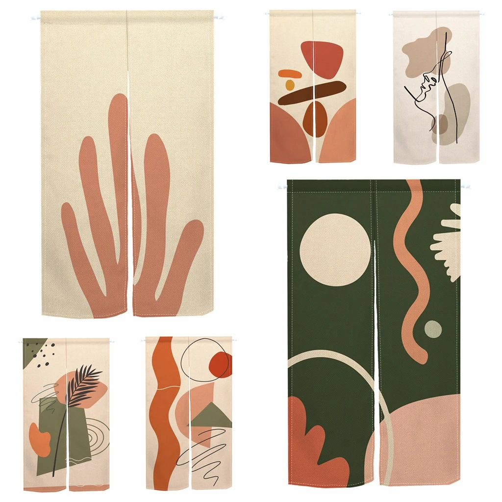Door Curtain Morandi Abstract Nordic Noren Bedroom Living Room Porch Partition Curtain Kitchen Bathroom Hanging Half Curtain
Door Curtain Morandi Abstract Nordic Noren Bedroom Living Room Porch Partition Curtain Kitchen Bathroom Hanging Half Curtain