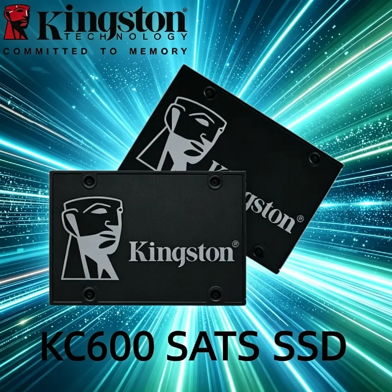 New SSD Kingston KC600 Wide Compatibility SATA 3 2.5" Solid State Drive All Capacities Storage Disk for All Kinds of PC
New SSD Kingston KC600 Wide Compatibility SATA 3 2.5" Solid State Drive All Capacities Storage Disk for All Kinds of PC