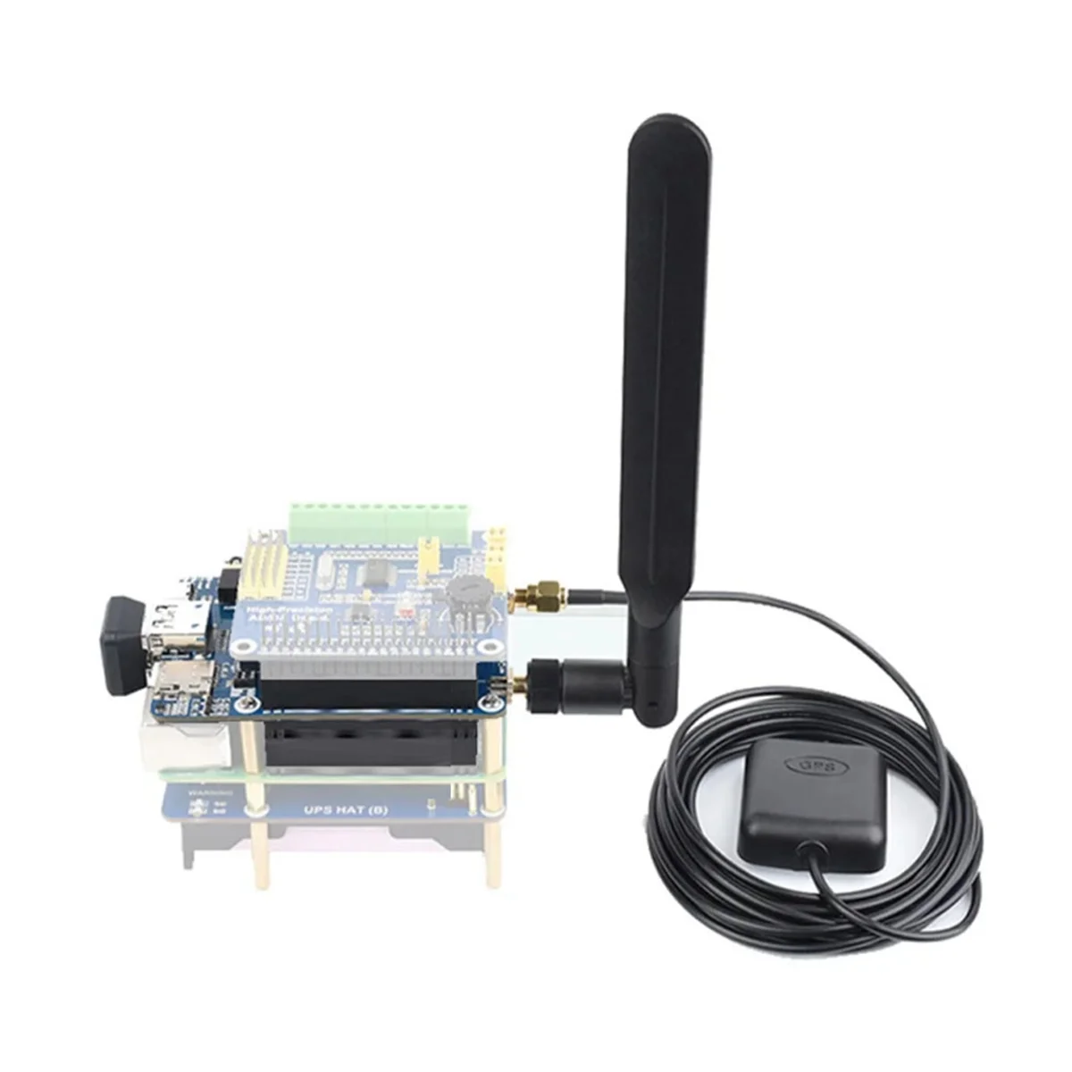 Для Raspberry Pi LTE Cat 6, коммуникационная шляпа EM060K-GL LTE-A, глобальное многодиапазонное позиционирование GNSS (1 комплект)
Для Raspberry Pi LTE Cat 6, коммуникационная шляпа EM060K-GL LTE-A, глобальное многодиапазонное позиционирование GNSS (1 комплект)