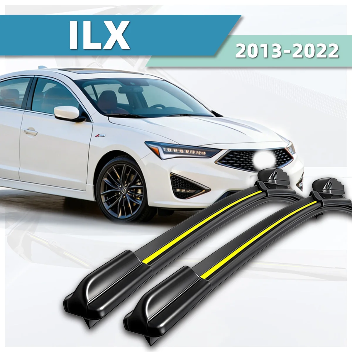 2PCS Car Windshield Wiper Blade Fit For Acura ILX (2013-2022) Natural Rubber Strip Boneless Silent Car Front Wiper Auto Parts
2PCS Car Windshield Wiper Blade Fit For Acura ILX (2013-2022) Natural Rubber Strip Boneless Silent Car Front Wiper Auto Parts