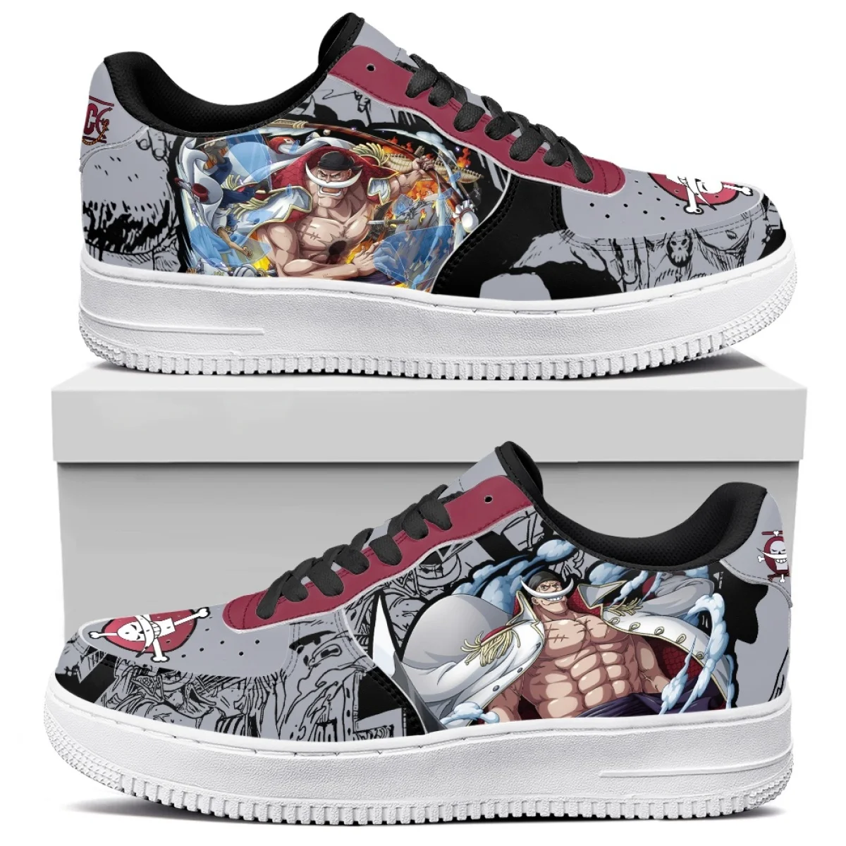 One Piece Sneakers Anime Couples Board Shose Women Low-Top Sports Shoes Customization Leisure Shoes Men Basketball Shoes Gift
One Piece Sneakers Anime Couples Board Shose Women Low-Top Sports Shoes Customization Leisure Shoes Men Basketball Shoes Gift