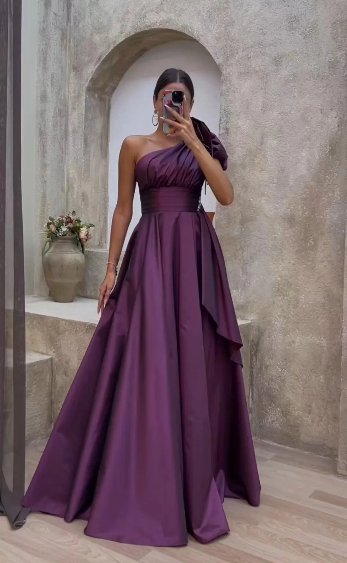 New Women's Sexy Oblique Shoulder Solid Dress Fashion One Shoulder Sleeveless Maxi Dress Autumn Elegant Party Evening Vestidos
New Women's Sexy Oblique Shoulder Solid Dress Fashion One Shoulder Sleeveless Maxi Dress Autumn Elegant Party Evening Vestidos