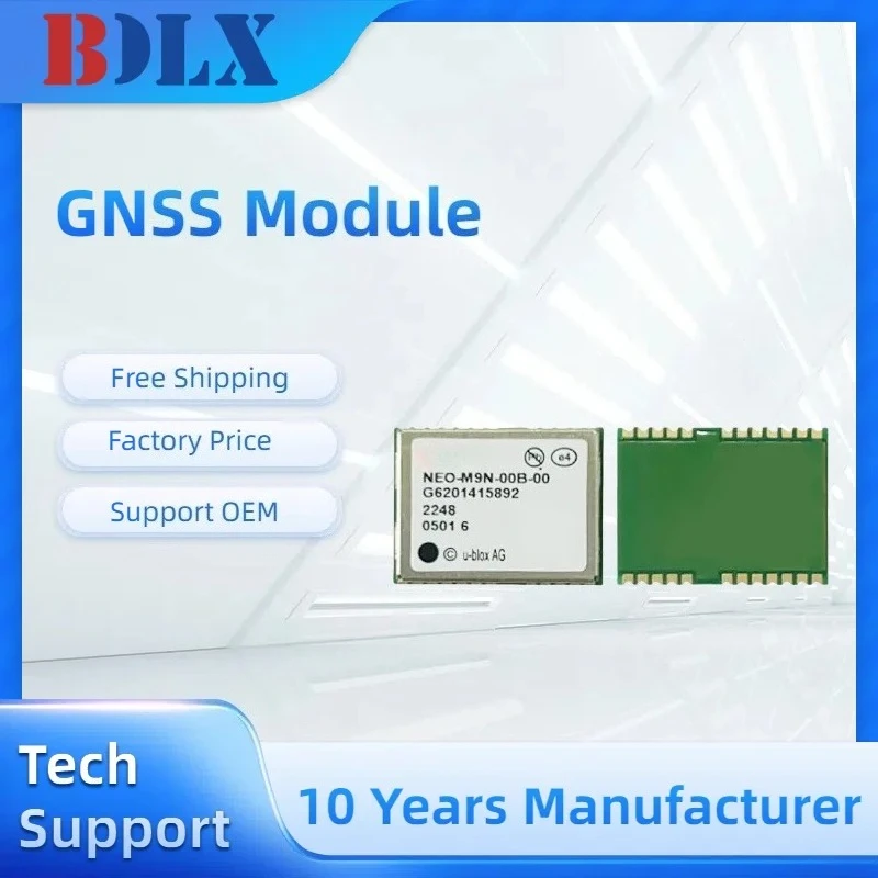 Support OEM UBLX Original NEO-M9N-00B-00 Four Star Multi Frequency BDS/GPS Replacement M8N Positioning Module GNSS GPS Module
Support OEM UBLX Original NEO-M9N-00B-00 Four Star Multi Frequency BDS/GPS Replacement M8N Positioning Module GNSS GPS Module