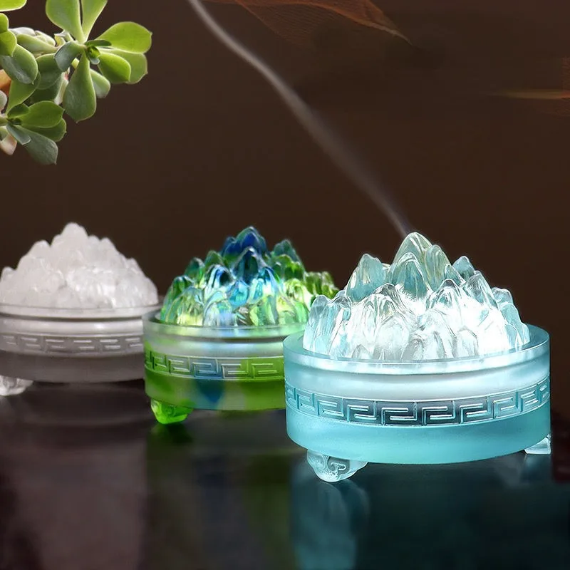 Coloured glaze Incense Burner Bedroom Office Desktop Creative Decoration Temple Meditation Incense Burner Exquisite Gift
Coloured glaze Incense Burner Bedroom Office Desktop Creative Decoration Temple Meditation Incense Burner Exquisite Gift