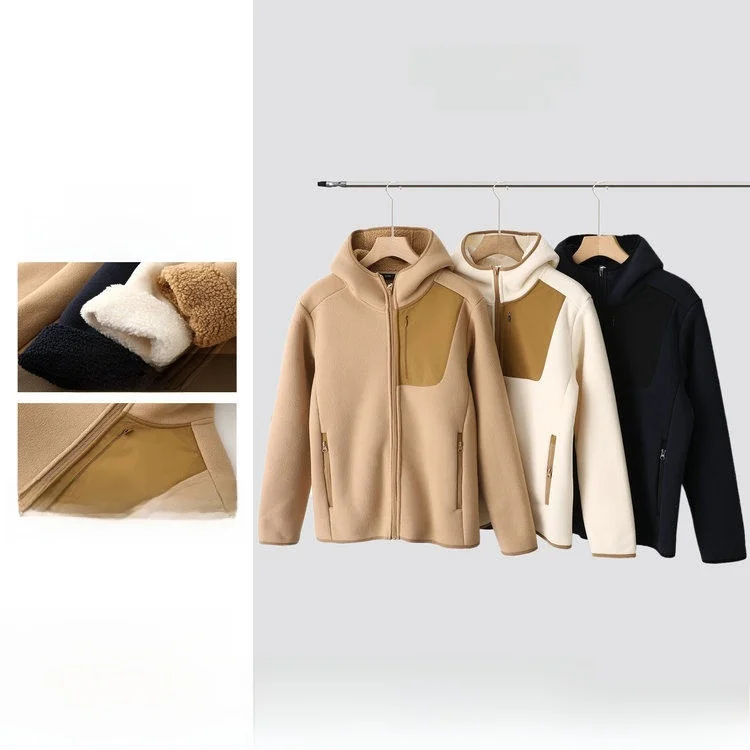 Outdoor Men's Lightweight Windproof Fce Jaet Double-sided Hooded Coat Warm And Sli for Autumn Winter
Outdoor Men's Lightweight Windproof Fce Jaet Double-sided Hooded Coat Warm And Sli for Autumn Winter