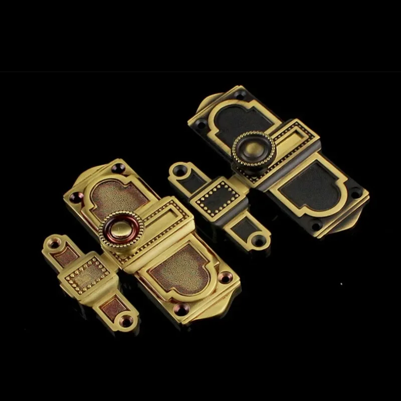 Home Portable Creative Open Installation European Style All Copper Carved Pin Double Door Copper Lock
Home Portable Creative Open Installation European Style All Copper Carved Pin Double Door Copper Lock