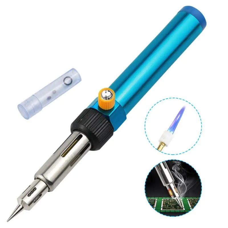 Handy Gas Soldering Pen Soldering Iron For Precise Welding And Heat Shrink For DIY Repairing With Changeable Tips 210~450°C
Handy Gas Soldering Pen Soldering Iron For Precise Welding And Heat Shrink For DIY Repairing With Changeable Tips 210~450°C