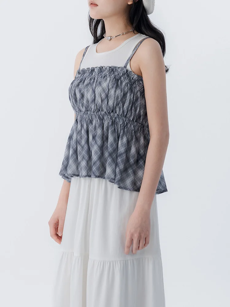QUEENSHOP Spring 2026 Women's Cotton Candy Plaid Skin-friendly Lace Vest New Arrival Breathable Outerwear Polyester Fiber
QUEENSHOP Spring 2026 Women's Cotton Candy Plaid Skin-friendly Lace Vest New Arrival Breathable Outerwear Polyester Fiber