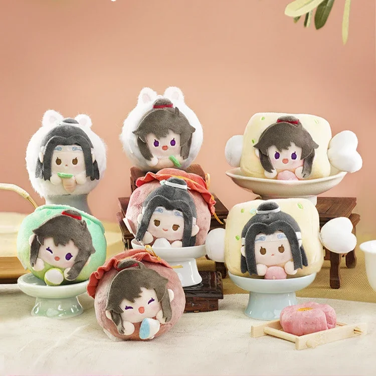 Anime WeiWuXian LanWangJi Grandmaster of Demonic Cultivation Cosplay Fluffy Pendant Cartoon Keychain Stuffed Toys Ornament Gift
Anime WeiWuXian LanWangJi Grandmaster of Demonic Cultivation Cosplay Fluffy Pendant Cartoon Keychain Stuffed Toys Ornament Gift