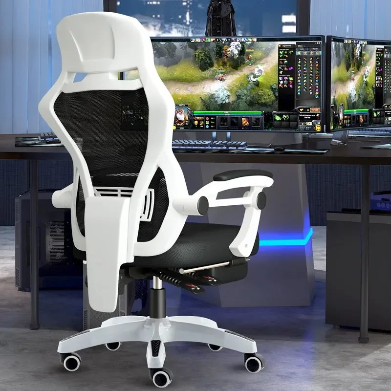 2-in-1 Gaming & Study Chair Ergonomic Mesh High Back Computer Desk Chair For Dorm PC Gaming With 10H Anti-Fatigue Support
2-in-1 Gaming & Study Chair Ergonomic Mesh High Back Computer Desk Chair For Dorm PC Gaming With 10H Anti-Fatigue Support