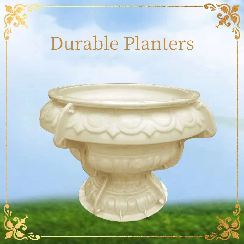 Summer Breeze Precast Round Concrete Flower Pot Mold, Garden Vase, Planter Mouldings, Durable DIY, D 30cm/ 11.8in, 38cm/ 14.96in
Summer Breeze Precast Round Concrete Flower Pot Mold, Garden Vase, Planter Mouldings, Durable DIY, D 30cm/ 11.8in, 38cm/ 14.96in
