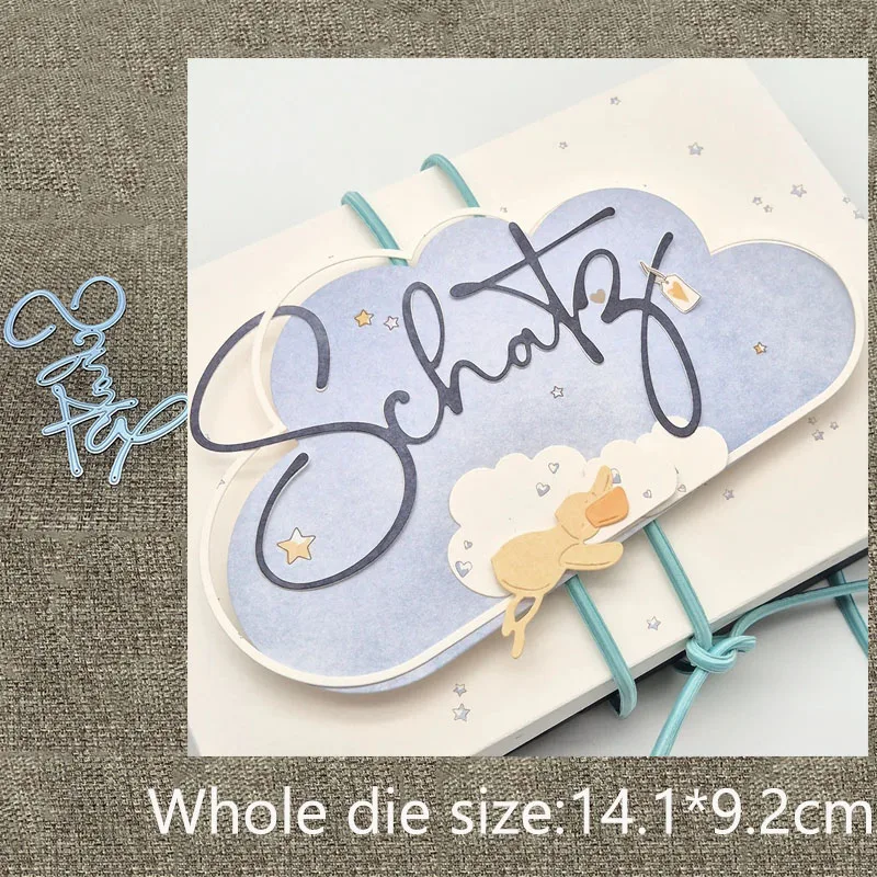 New Design Craft Metal stencil mold Cutting Die GERMAN word decoration scrapbook die cut Album Paper Card Craft Embossing
New Design Craft Metal stencil mold Cutting Die GERMAN word decoration scrapbook die cut Album Paper Card Craft Embossing