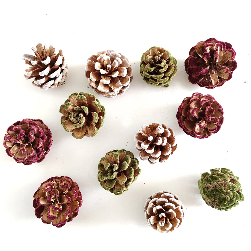 New Colorful Natural Pinecone Kindergarten Handmade Accessories Christmas Decorations Wedding Decorations Photography Props
New Colorful Natural Pinecone Kindergarten Handmade Accessories Christmas Decorations Wedding Decorations Photography Props