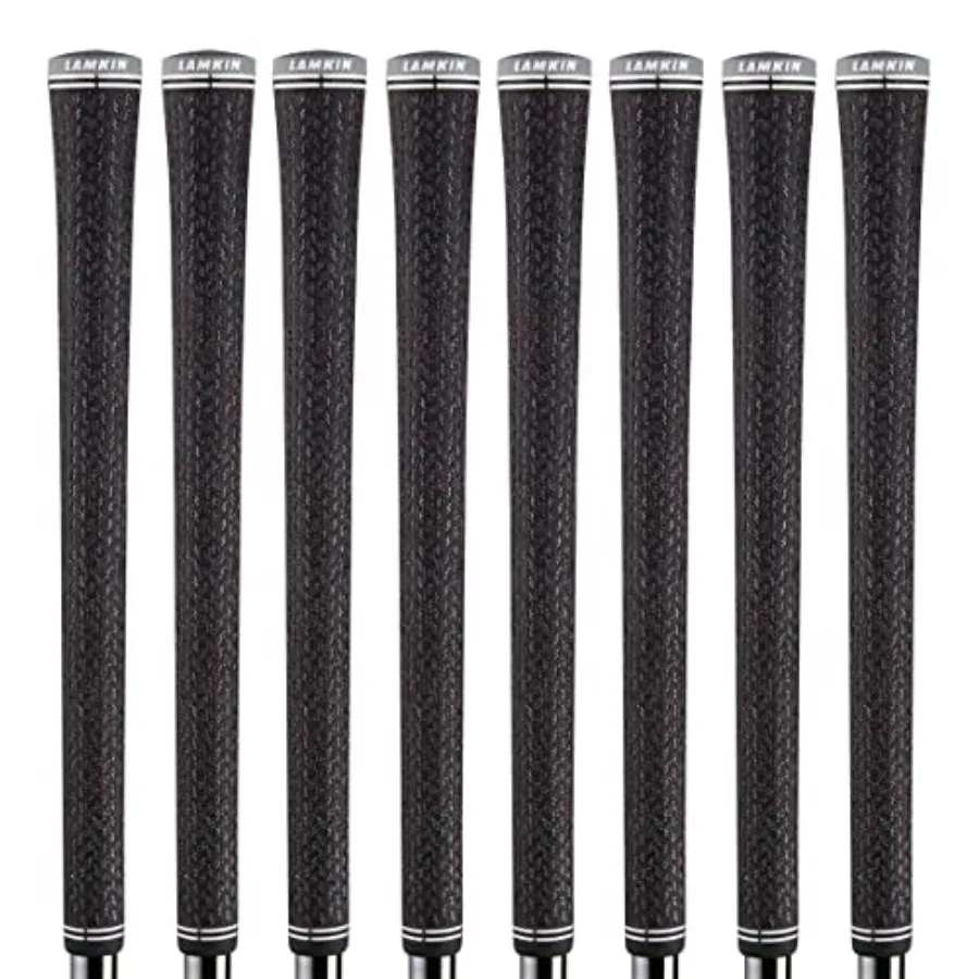 Lamkin Crossline Genesis 360 Full Cord Golf Grip Bundle 8 Piece Midsize for Enhanced Traction and Comfort During Extended Play
Lamkin Crossline Genesis 360 Full Cord Golf Grip Bundle 8 Piece Midsize for Enhanced Traction and Comfort During Extended Play