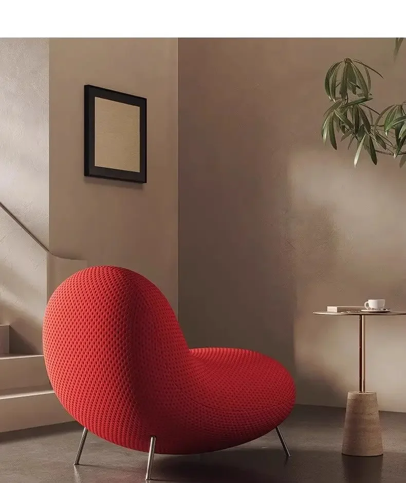 Simple modern single leisure chair household red back chair designer beauty salon leisure sofa
Simple modern single leisure chair household red back chair designer beauty salon leisure sofa