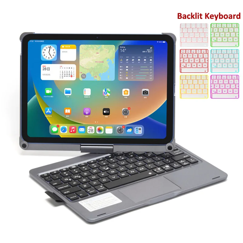 Тонкая женская сенсорная клавиатура для iPad 10 поколения, 10,9 дюйма, светильник, Мультитач трекпад для iPad 10, A2696, A2777, A2757, вращение на 2022 °
Тонкая женская сенсорная клавиатура для iPad 10 поколения, 10,9 дюйма, светильник, Мультитач трекпад для iPad 10, A2696, A2777, A2757, вращение на 2022 °