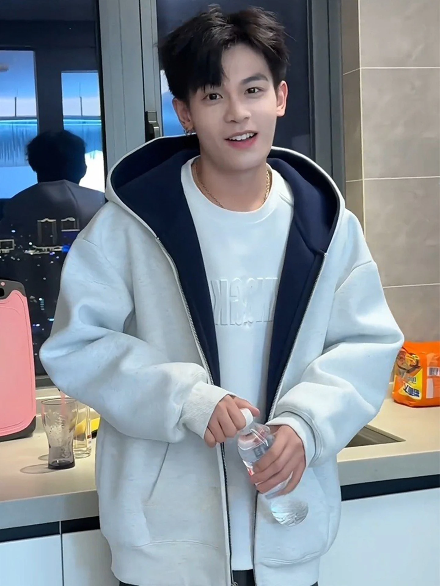 American Sle Heavyweight Hardwearing Hoodie Jaet Men's Oversize Double Zipper Design Casual Comfortable Long Sve Sweat...
American Sle Heavyweight Hardwearing Hoodie Jaet Men's Oversize Double Zipper Design Casual Comfortable Long Sve Sweat...