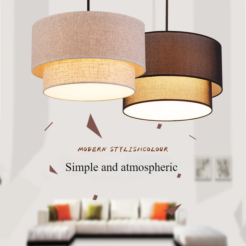 Modern Fabric Lampshade Pendant Lamp Minimalist Dining Room Hanging Lamp for Villa Living Room Simple Bedroom Pendant Lamp
Modern Fabric Lampshade Pendant Lamp Minimalist Dining Room Hanging Lamp for Villa Living Room Simple Bedroom Pendant Lamp