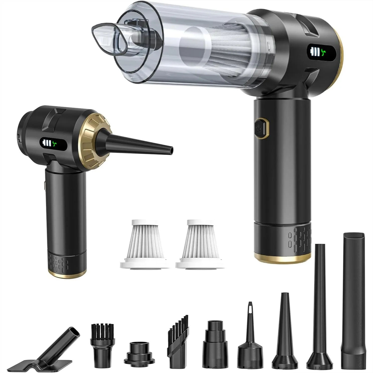 Cordless Handheld Car Vacuum Cleaner, Rechargeable Portable with 22000PA Suction for Home, Car and Pet Hair
Cordless Handheld Car Vacuum Cleaner, Rechargeable Portable with 22000PA Suction for Home, Car and Pet Hair